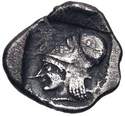 Diobol, Greece (ancient), 500 BC - 450 BC reverse image