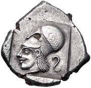 Drachm, Greece (ancient), 500 BC - 450 BC reverse image