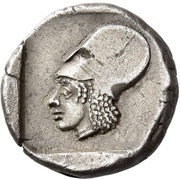Drachm, Greece (ancient), 500 BC - 450 BC reverse image