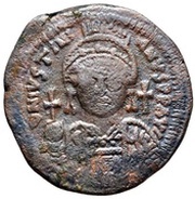 20 Nummi - Justinian I Cyzicus obverse image