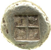 Stater, Greece (ancient), 499 BC - 494 BC reverse image