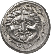 Hemidrachm, Greece (ancient), 400 BC - 300 BC reverse image