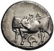 Hemidrachm obverse image