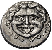 Hemidrachm, Greece (ancient), 400 BC - 300 BC reverse image