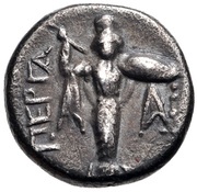 Diobol, Greece (ancient), 310 BC - 282 BC reverse image