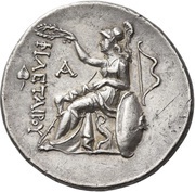 Tetradrachm - Attalus I, Greece (ancient), 241 BC - 197 BC reverse image