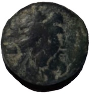Æ14 Rod of Asklepios obverse image