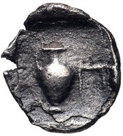 Obol, Greece (ancient), 450 BC - 425 BC reverse image