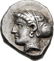 Hemidrachm obverse image