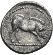 Drachm, Greece (ancient), 420 BC - 360 BC reverse image
