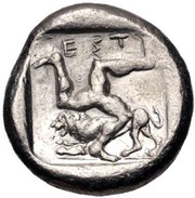 Stater, Greece (ancient), 460 BC - 420 BC reverse image
