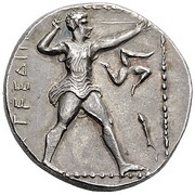 Stater, Greece (ancient), 380 BC - 325 BC reverse image