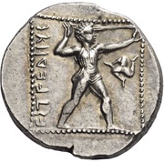 Stater, Greece (ancient), 380 BC - 325 BC reverse image