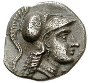 Obol, Greece (ancient), 300 BC - 100 BC reverse image