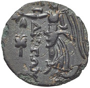 Æ15, Greece (ancient), 200 BC - 1 BC reverse image