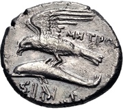 Drachm - MHTPO Metro, Greece (ancient), 330 BC - 300 BC reverse image