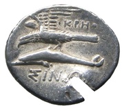 Drachm - KPHΘ Krethe, Greece (ancient), 330 BC - 300 BC reverse image