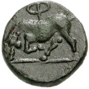 Dichalkon, Greece (ancient), 350 BC - 325 BC reverse image