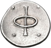 Obol, Greece (ancient), 400 BC - 350 BC reverse image