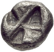 1⁄12 Stater, Greece (ancient), 525 BC - 475 BC reverse image