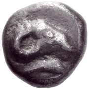 Trihemiobol obverse image