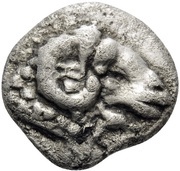 Trihemiobol obverse image