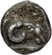 Trihemiobol obverse image