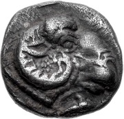 Trihemiobol obverse image