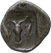 Trihemiobol, Greece (ancient), 450 BC - 400 BC reverse image
