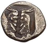 Trihemiobol, Greece (ancient), 450 BC - 400 BC reverse image
