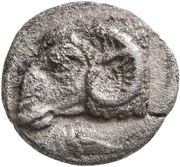 Trihemiobol obverse image