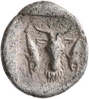 Trihemiobol, Greece (ancient), 450 BC - 400 BC reverse image