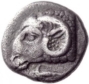 Trihemiobol obverse image