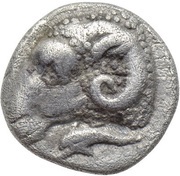 Trihemiobol obverse image