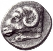Trihemiobol obverse image