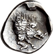 Obol Nikaia, Greece (ancient), 420 BC - 400 BC reverse image