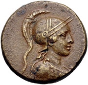Æ22 - Menodotos and Sillon obverse image