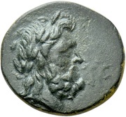 Æ19 - Menodotos and Silion obverse image