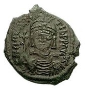 20 Nummi - Mauricius Tiberius Thessalonica obverse image