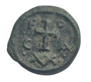 20 Nummi - Phocas Carthage, Byzantine states, 602-610 reverse image