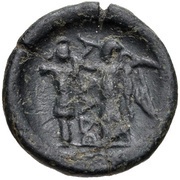 Æ18, Greece (ancient), 100 BC - 1 BC reverse image