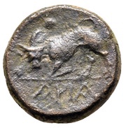 Æ15, Greece (ancient), 150 BC - 50 BC reverse image