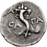 Drachm, Greece (ancient), 36 BC - 25 BC reverse image