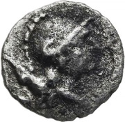 Trihemiobol, Greece (ancient), 370 BC - 360 BC reverse image