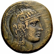 Bronze AE30 Mithridates VI obverse image