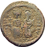 40 Nummi - Justin II and Aelia Sophia Cyzicus obverse image