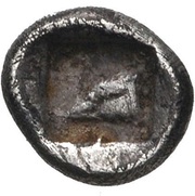 1⁄24 Stater, Greece (ancient), 490 BC - 480 BC reverse image