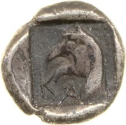 Obol, Greece (ancient), 500 BC - 480 BC reverse image