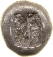 Drachm, Greece (ancient), 500 BC - 480 BC reverse image