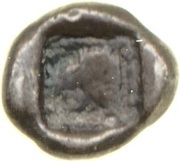 Obol, Greece (ancient), 500 BC - 475 BC reverse image